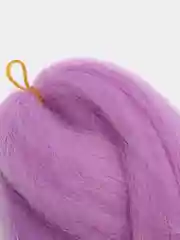 Лавандовый канекалон однотонный / гофрированный / 60 см / 100 гр/ Best for Kids