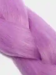 Лавандовый канекалон однотонный / гофрированный / 60 см / 100 гр/ Best for Kids