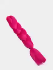 Тёмно-розовый канекалон однотонный / гофрированный / 60 см / 100 гр/ Best for Kids