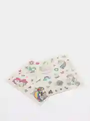 Наклейки - татуировки 10х12 см, 2 листа, диз. "Единороги"