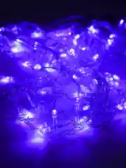 Лазурный электрогирлянда LED занавес (гирлянда-штора)