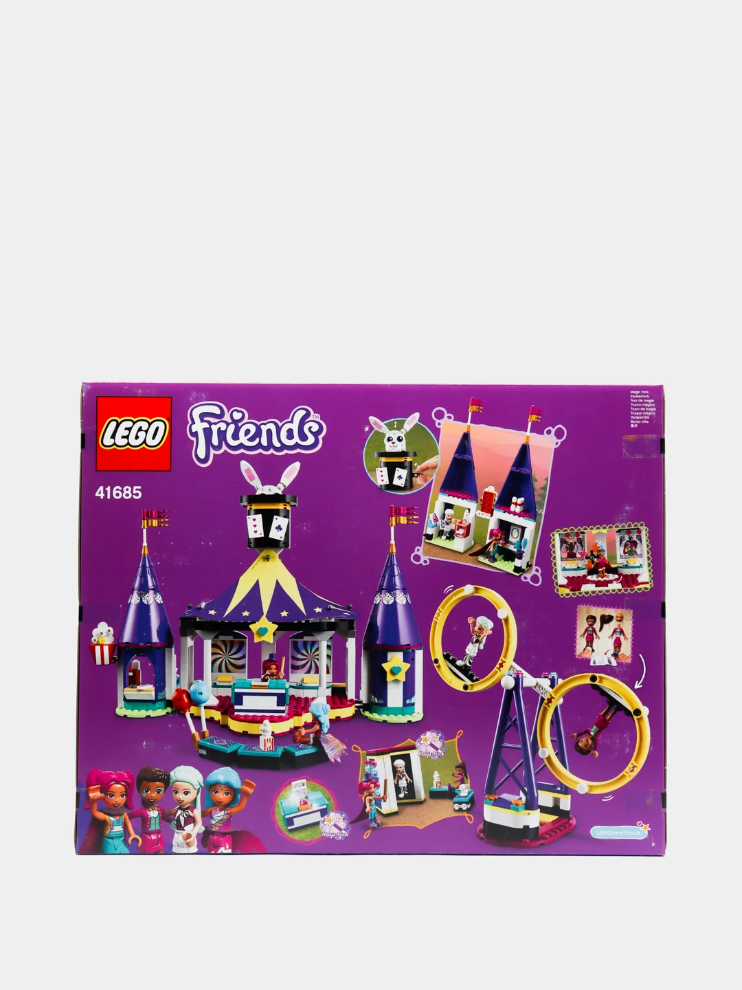 Конструктор LEGO FRIENDS, 41685, "Американские горки на Волшебной ярмарке"