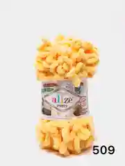 Светло-жёлтый пряжа турецкая Alize Puffy