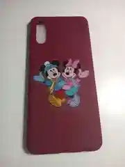 Бордовый чехол для Samsung A02 / M02