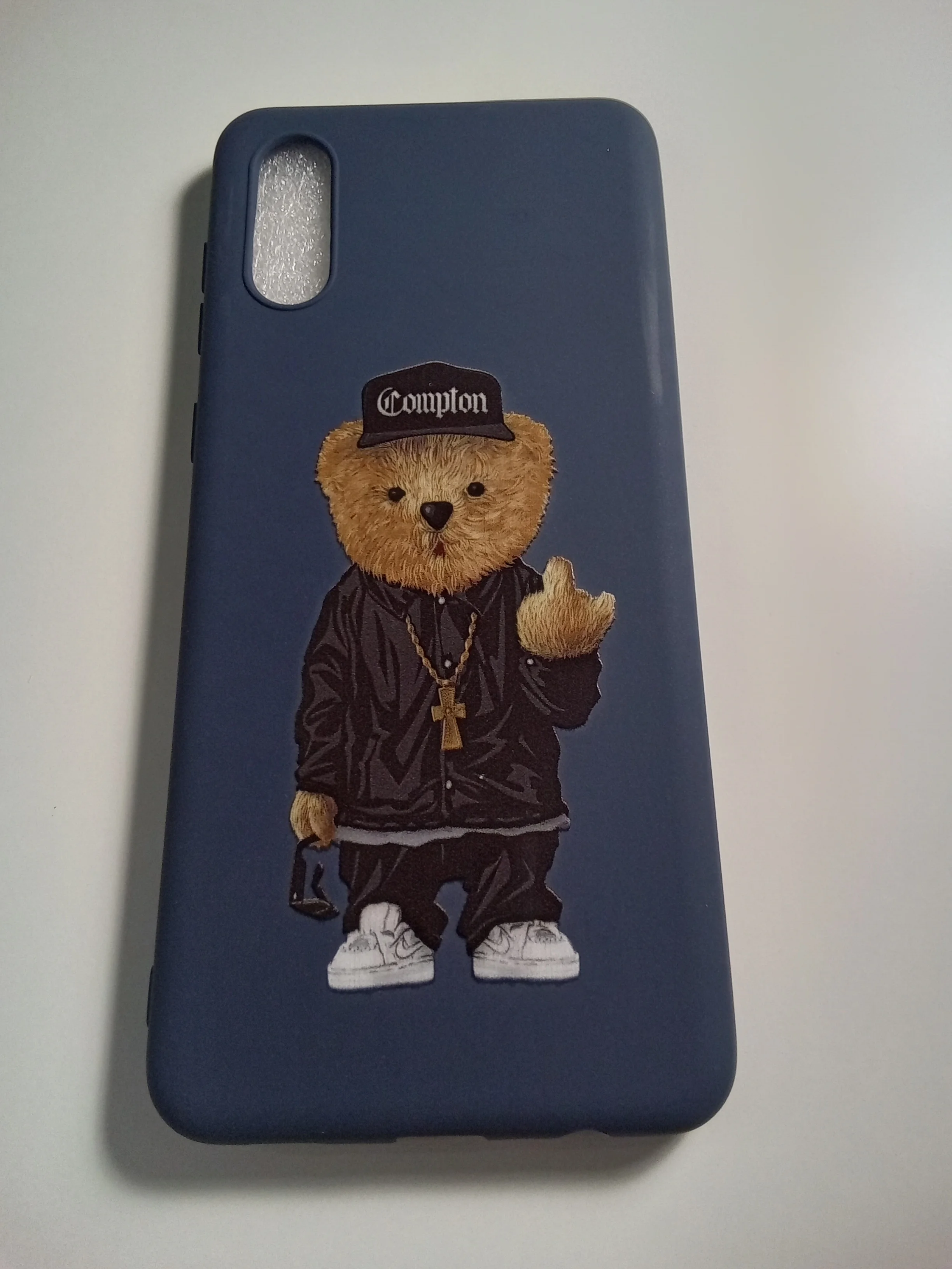 Синий меланж чехол для Samsung A02 / M02