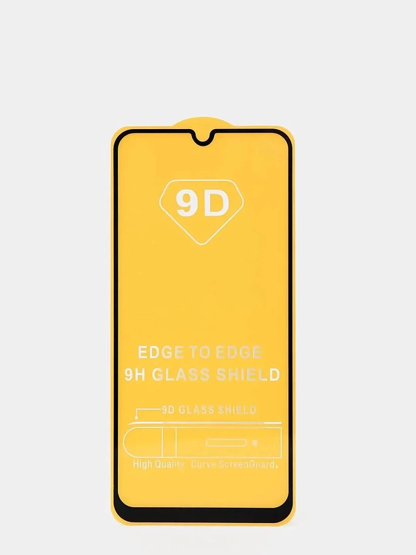 Защитное стекло 9D Samsung A10 A12 A02s A52 A22 A71 A51 A30 A20 A01 core A21s A32 черная