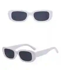 Белый солнцезащитные очки прямоугольные