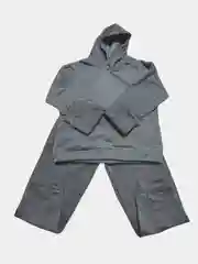 Розовый костюм спортивный детский утепленный с капюшоном