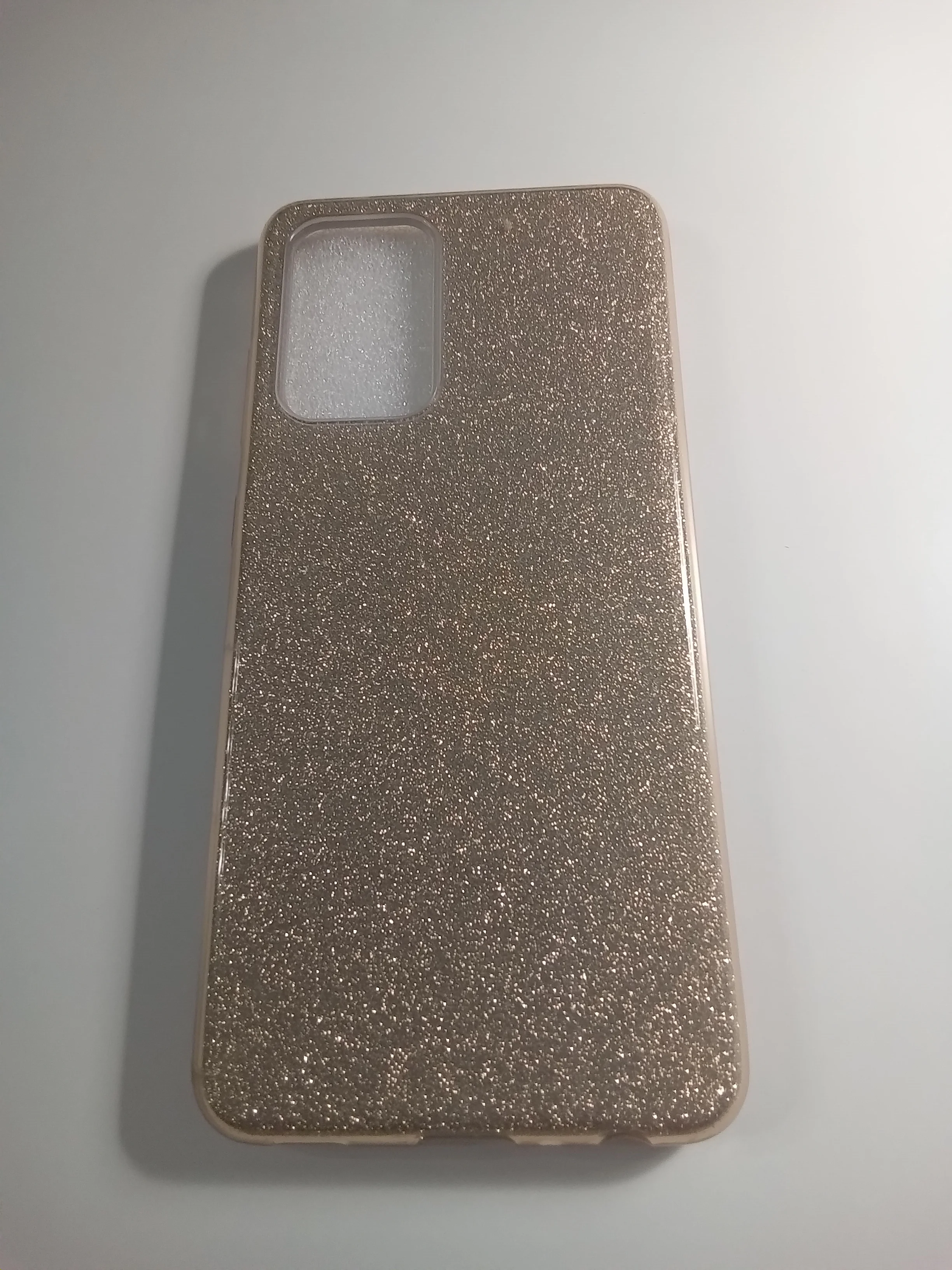 Золотой чехол блестящий Samsung S21 Ultra