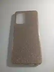 Золотой чехол блестящий Samsung S21 Ultra