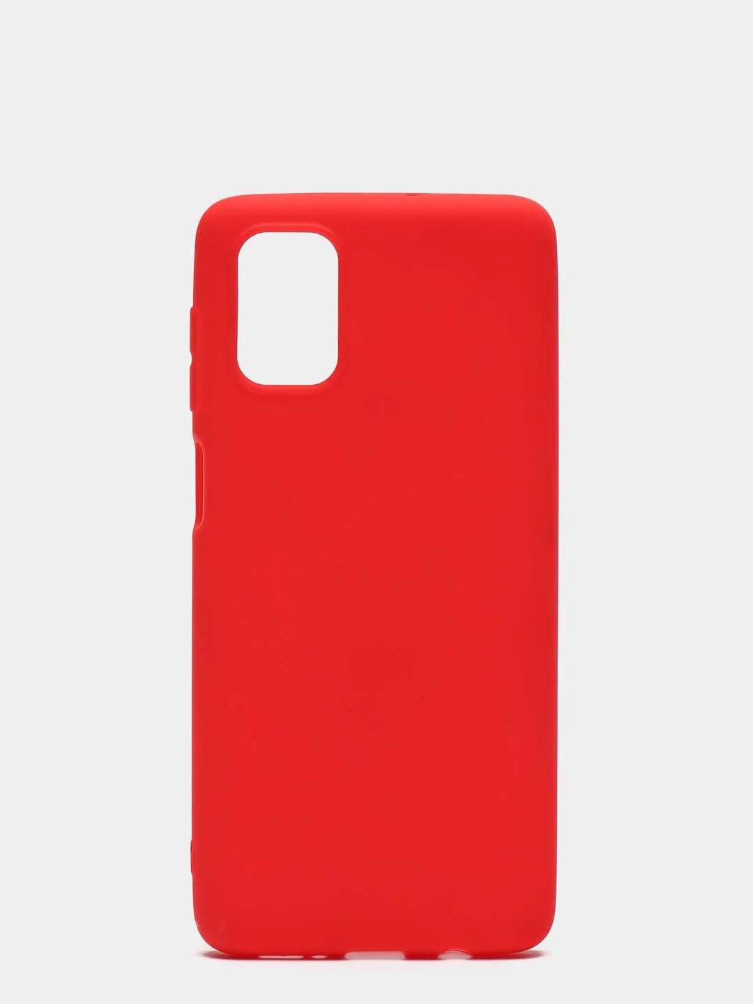 Красный чехол для Xiaomi Redmi POCO M3 / Redmi 9T силиконовый, матовый, цветной