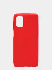 Красный чехол для Xiaomi Redmi POCO M3 / Redmi 9T силиконовый, матовый, цветной