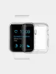 Защитный чехол для Apple Watch 1 2 3 4 5 6 SE (прозрачный)