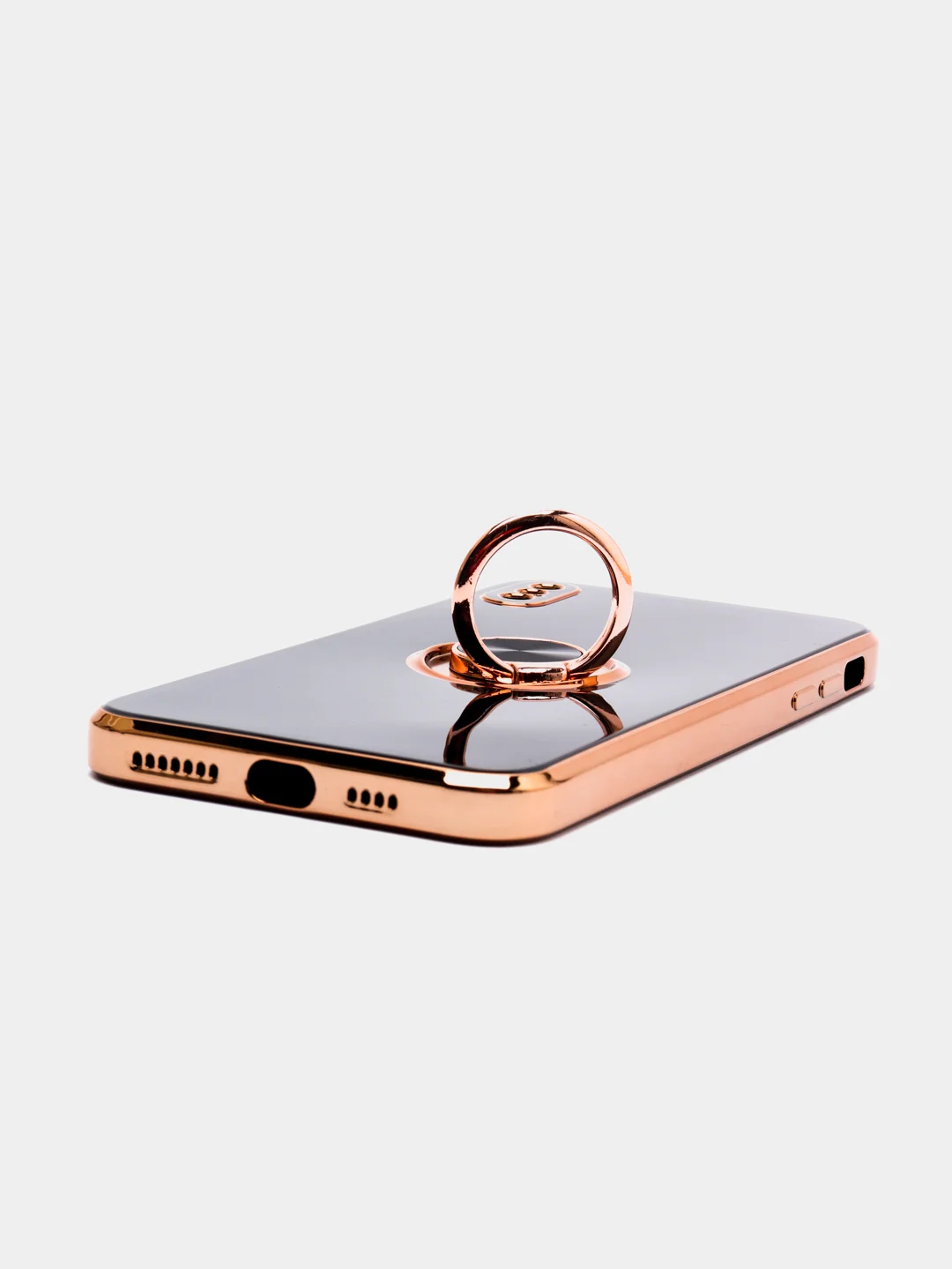 Черный чехол для Apple iPhone с кольцом для 6/6S/ 7/8 plus/11/11pro/ XR/XS/SE/ 12/12 Pro Max