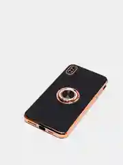 Черный чехол для Apple iPhone с кольцом для 6/6S/ 7/8 plus/11/11pro/ XR/XS/SE/ 12/12 Pro Max