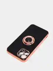 Черный чехол для Apple iPhone с кольцом для 6/6S/ 7/8 plus/11/11pro/ XR/XS/SE/ 12/12 Pro Max