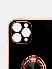 Черный чехол для Apple iPhone с кольцом для 6/6S/ 7/8 plus/11/11pro/ XR/XS/SE/ 12/12 Pro Max