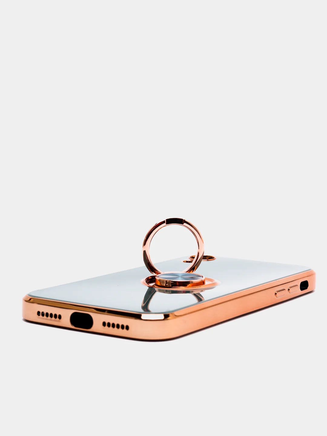 Зеленый чехол для Apple iPhone с кольцом для 6/6S/ 7/8 plus/11/11pro/ XR/XS/SE/ 12/12 Pro Max