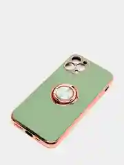 Мятный чехол для Apple iPhone с кольцом для 6/6S/ 7/8 plus/11/11pro/ XR/XS/SE/ 12/12 Pro Max
