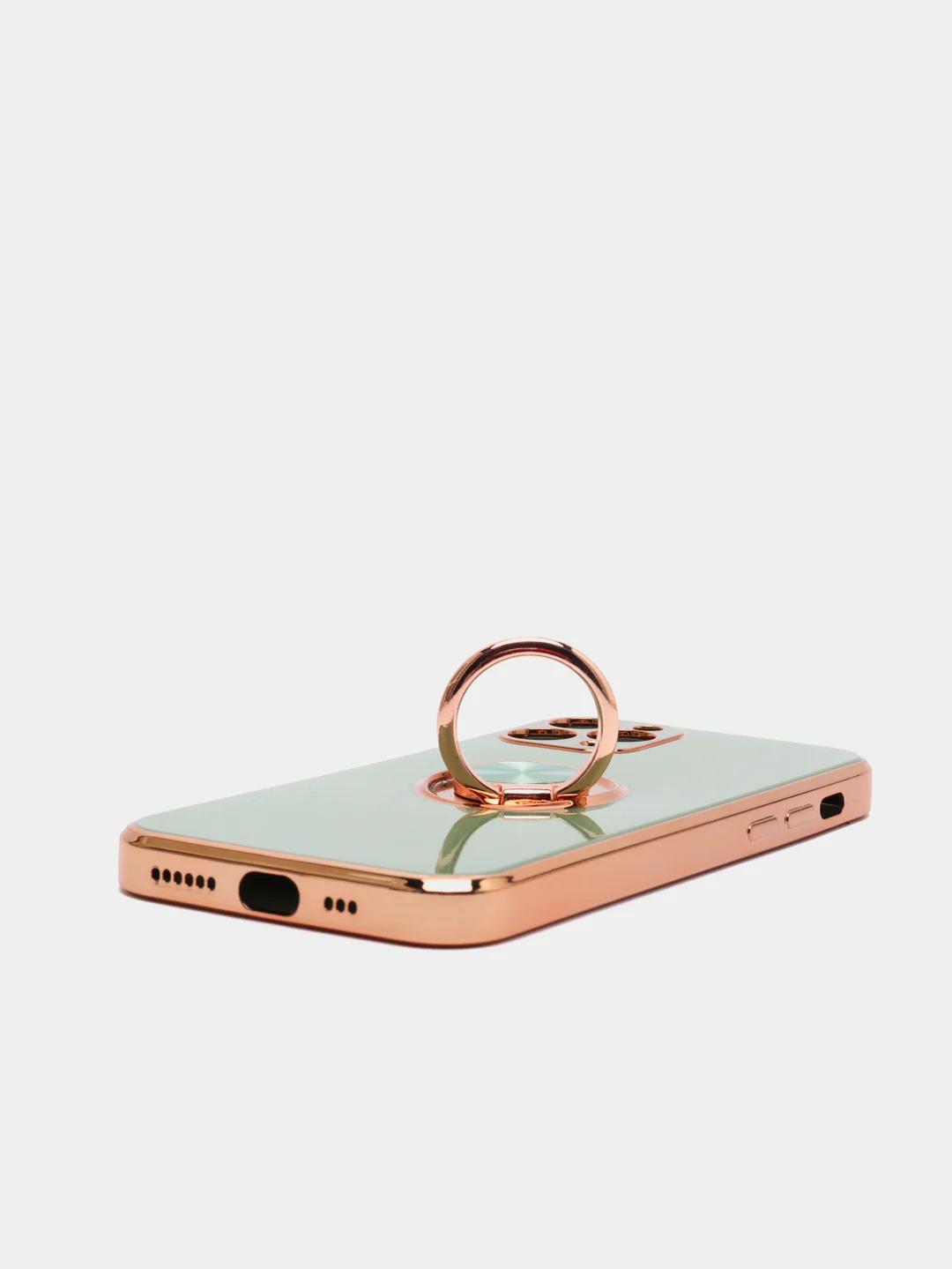 Мятный чехол для Apple iPhone с кольцом для 6/6S/ 7/8 plus/11/11pro/ XR/XS/SE/ 12/12 Pro Max