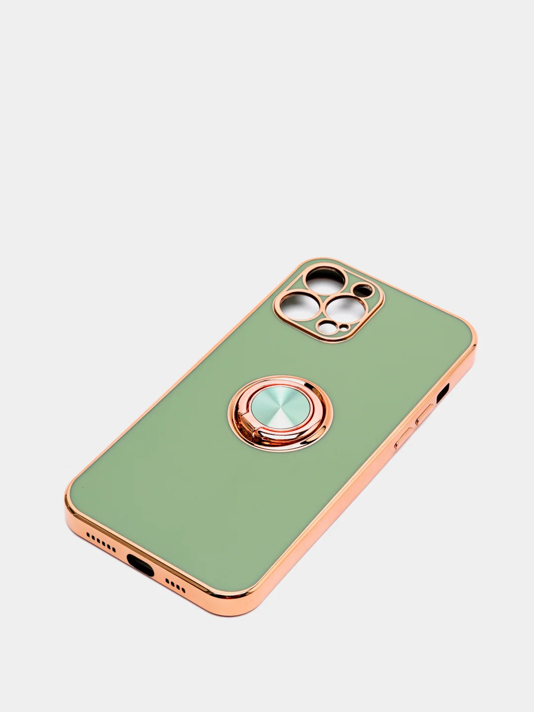 Мятный чехол для Apple iPhone с кольцом для 6/6S/ 7/8 plus/11/11pro/ XR/XS/SE/ 12/12 Pro Max
