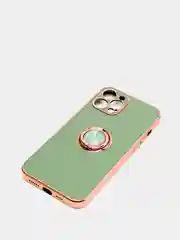 Мятный чехол для Apple iPhone с кольцом для 6/6S/ 7/8 plus/11/11pro/ XR/XS/SE/ 12/12 Pro Max