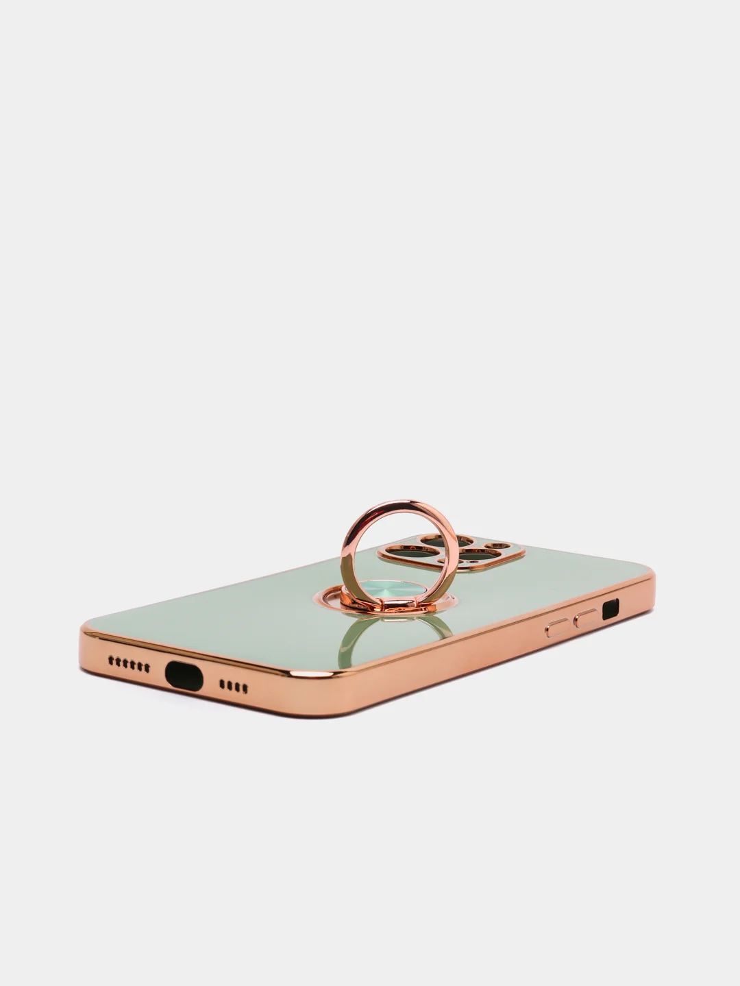 Мятный чехол для Apple iPhone с кольцом для 6/6S/ 7/8 plus/11/11pro/ XR/XS/SE/ 12/12 Pro Max