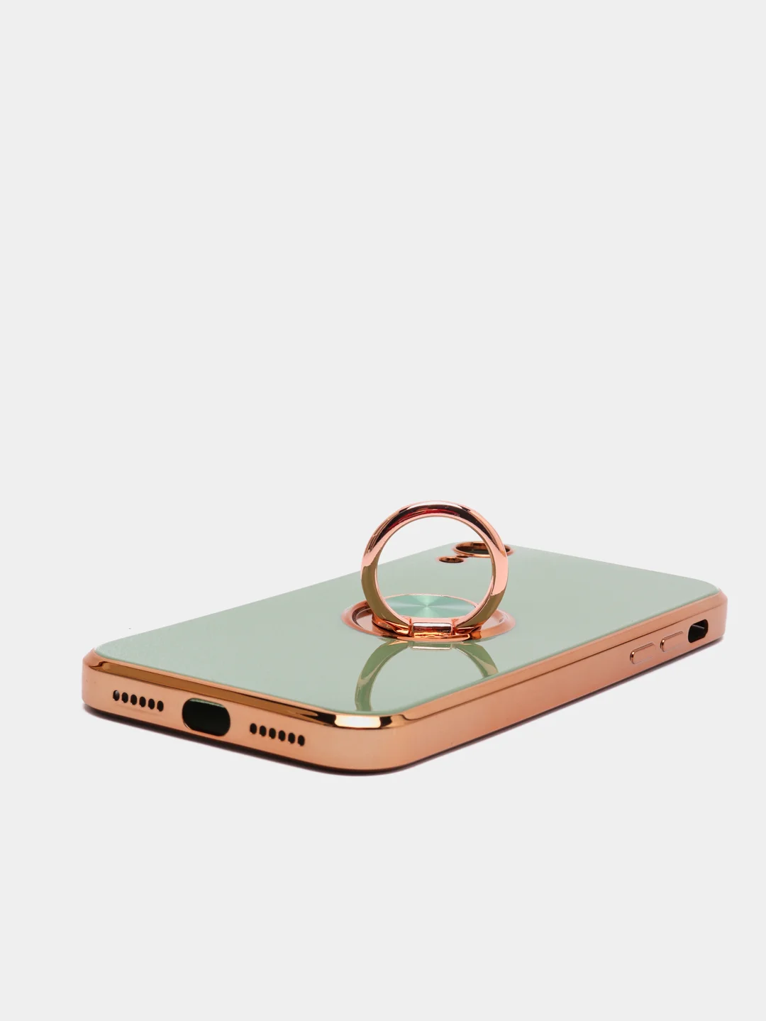 Мятный чехол для Apple iPhone с кольцом для 6/6S/ 7/8 plus/11/11pro/ XR/XS/SE/ 12/12 Pro Max