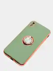 Мятный чехол для Apple iPhone с кольцом для 6/6S/ 7/8 plus/11/11pro/ XR/XS/SE/ 12/12 Pro Max
