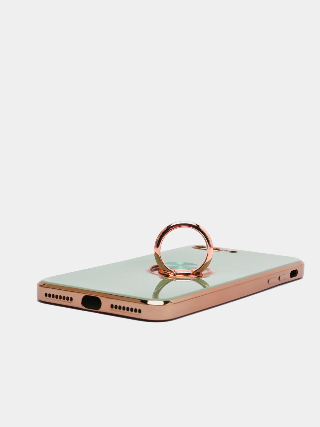 Мятный чехол для Apple iPhone с кольцом для 6/6S/ 7/8 plus/11/11pro/ XR/XS/SE/ 12/12 Pro Max