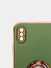 Мятный чехол для Apple iPhone с кольцом для 6/6S/ 7/8 plus/11/11pro/ XR/XS/SE/ 12/12 Pro Max
