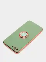 Мятный чехол для Apple iPhone с кольцом для 6/6S/ 7/8 plus/11/11pro/ XR/XS/SE/ 12/12 Pro Max