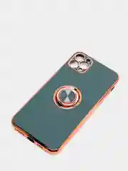 Зеленый чехол для Apple iPhone с кольцом для 6/6S/ 7/8 plus/11/11pro/ XR/XS/SE/ 12/12 Pro Max