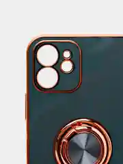 Зеленый чехол для Apple iPhone с кольцом для 6/6S/ 7/8 plus/11/11pro/ XR/XS/SE/ 12/12 Pro Max