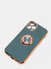 Зеленый чехол для Apple iPhone с кольцом для 6/6S/ 7/8 plus/11/11pro/ XR/XS/SE/ 12/12 Pro Max