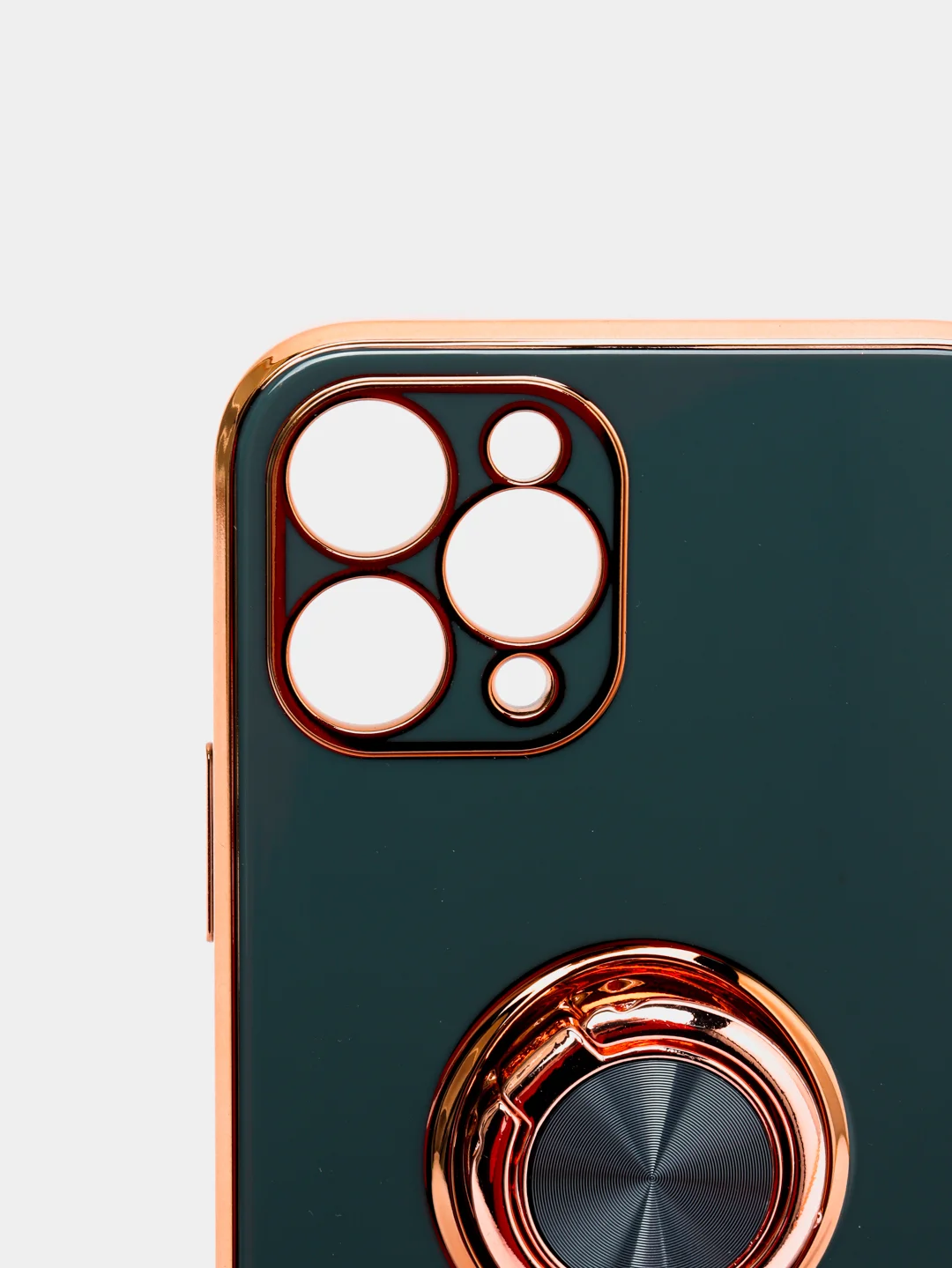 Зеленый чехол для Apple iPhone с кольцом для 6/6S/ 7/8 plus/11/11pro/ XR/XS/SE/ 12/12 Pro Max