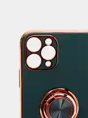 Зеленый чехол для Apple iPhone с кольцом для 6/6S/ 7/8 plus/11/11pro/ XR/XS/SE/ 12/12 Pro Max