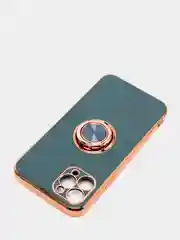 Зеленый чехол для Apple iPhone с кольцом для 6/6S/ 7/8 plus/11/11pro/ XR/XS/SE/ 12/12 Pro Max