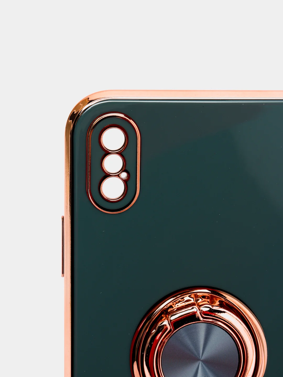 Зеленый чехол для Apple iPhone с кольцом для 6/6S/ 7/8 plus/11/11pro/ XR/XS/SE/ 12/12 Pro Max