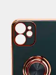 Зеленый чехол для Apple iPhone с кольцом для 6/6S/ 7/8 plus/11/11pro/ XR/XS/SE/ 12/12 Pro Max