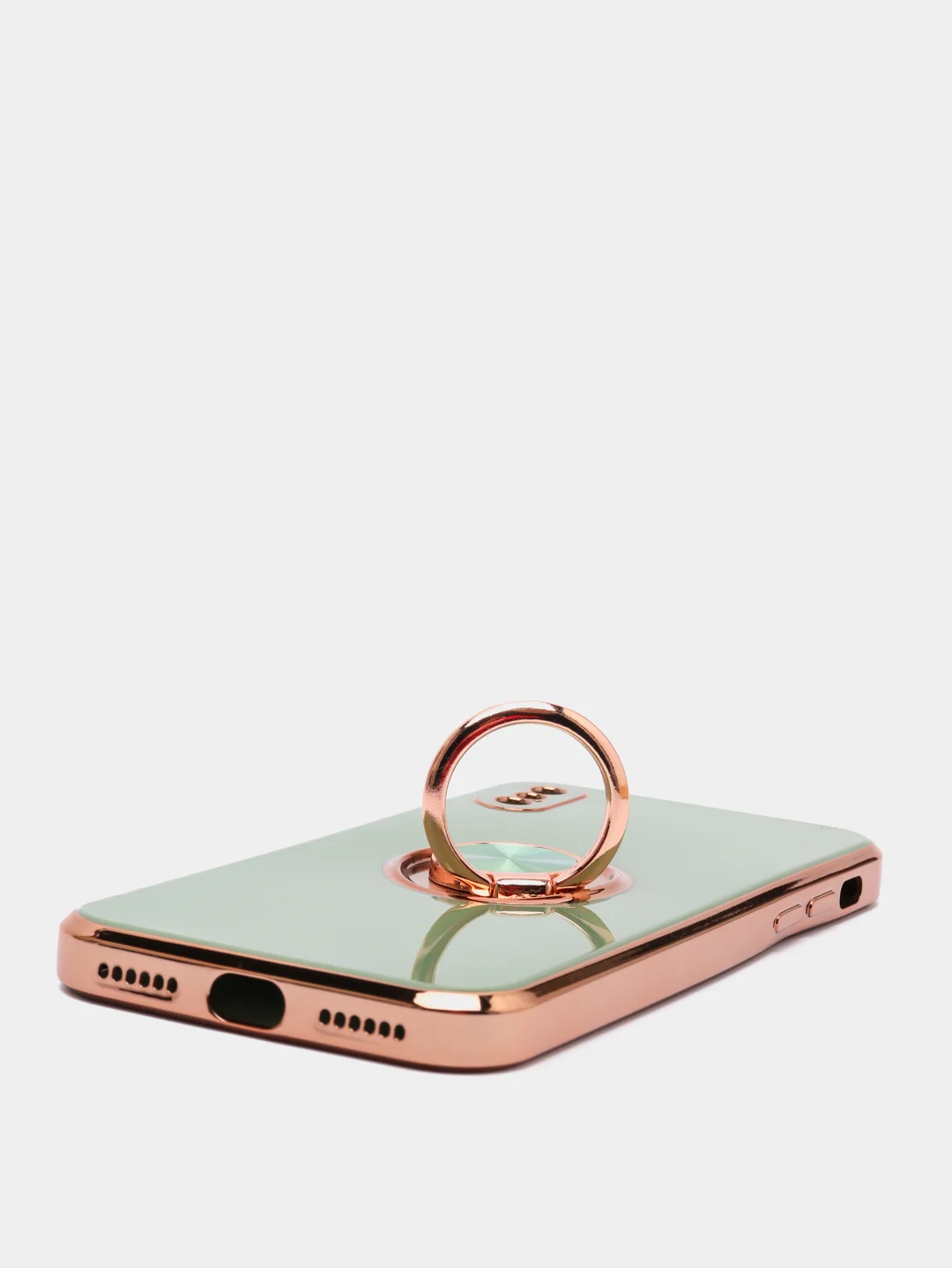 Мятный чехол для Apple iPhone с кольцом для 6/6S/ 7/8 plus/11/11pro/ XR/XS/SE/ 12/12 Pro Max