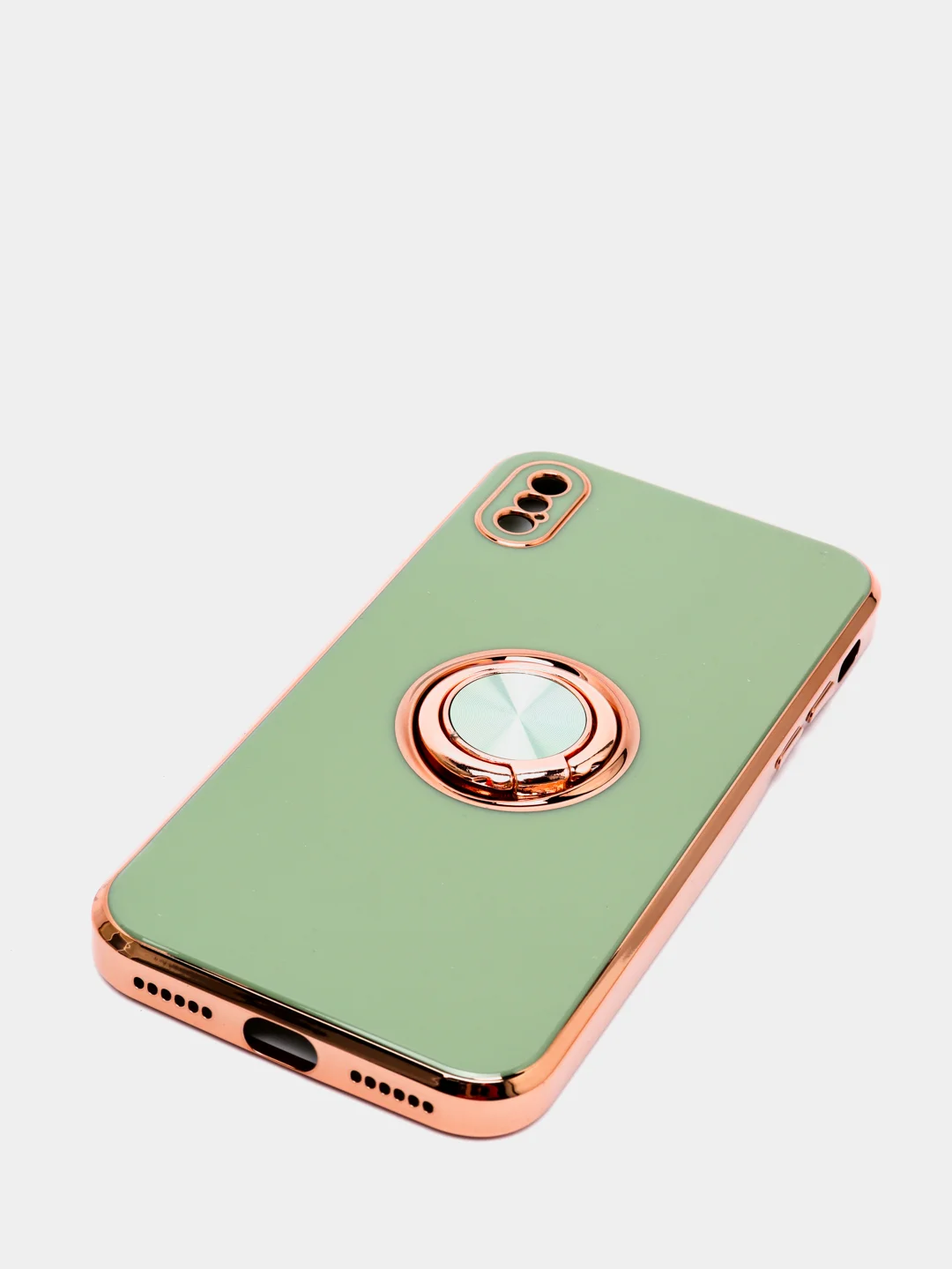 Мятный чехол для Apple iPhone с кольцом для 6/6S/ 7/8 plus/11/11pro/ XR/XS/SE/ 12/12 Pro Max