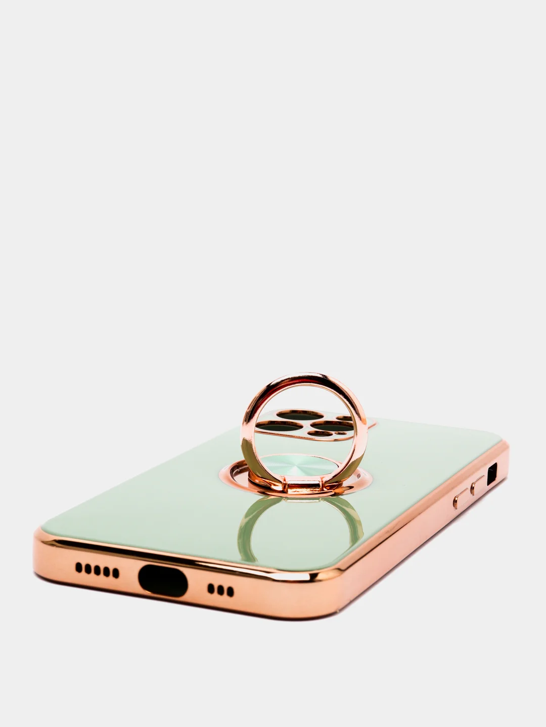 Мятный чехол для Apple iPhone с кольцом для 6/6S/ 7/8 plus/11/11pro/ XR/XS/SE/ 12/12 Pro Max