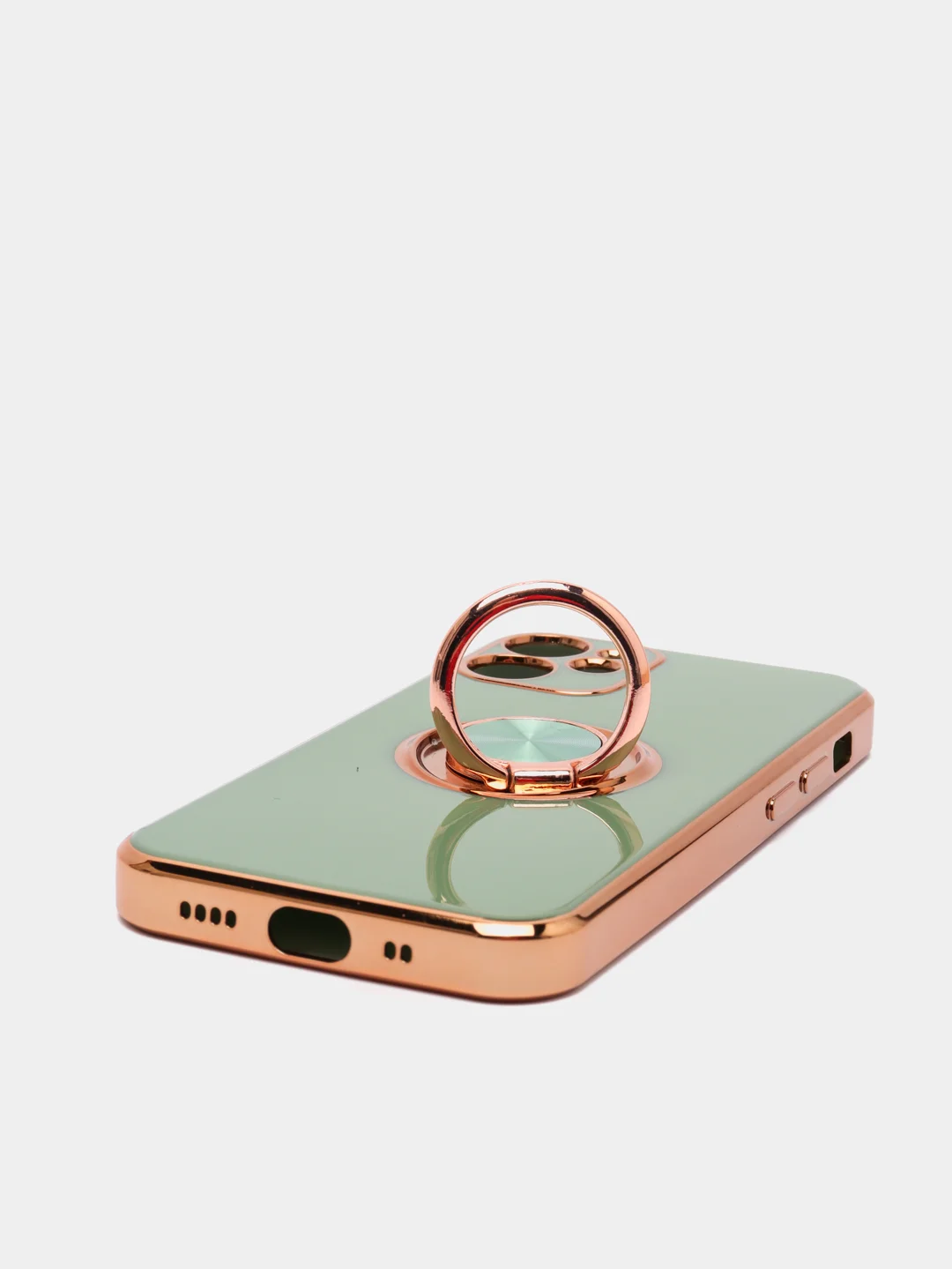 Мятный чехол для Apple iPhone с кольцом для 6/6S/ 7/8 plus/11/11pro/ XR/XS/SE/ 12/12 Pro Max