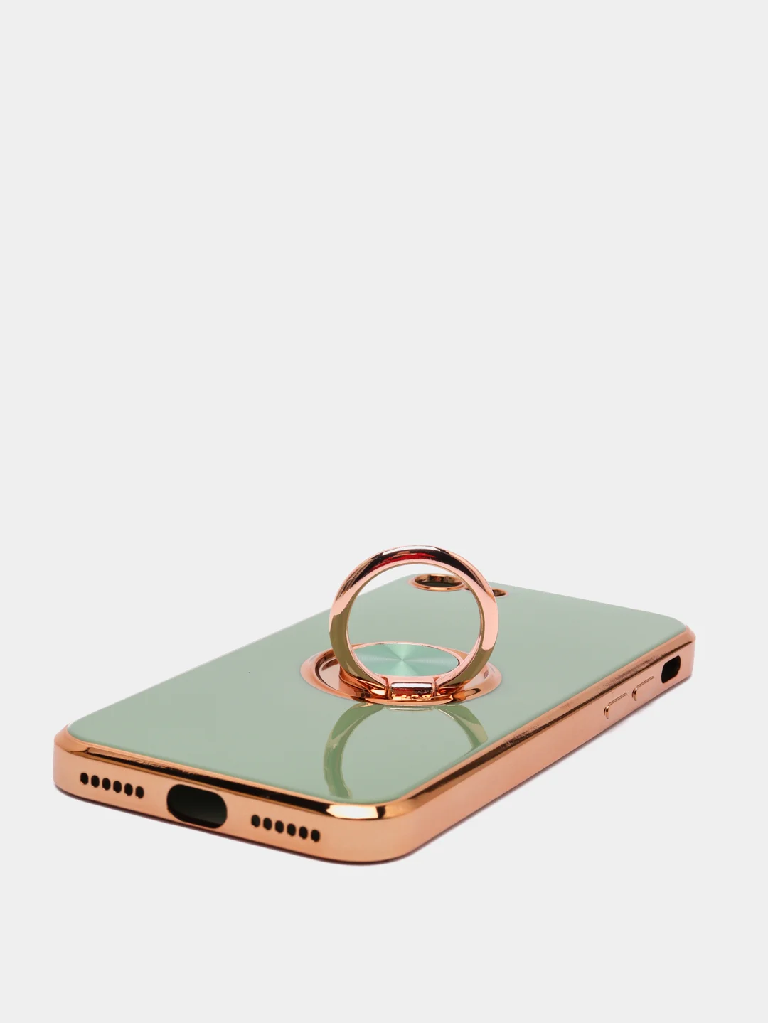Мятный чехол для Apple iPhone с кольцом для 6/6S/ 7/8 plus/11/11pro/ XR/XS/SE/ 12/12 Pro Max