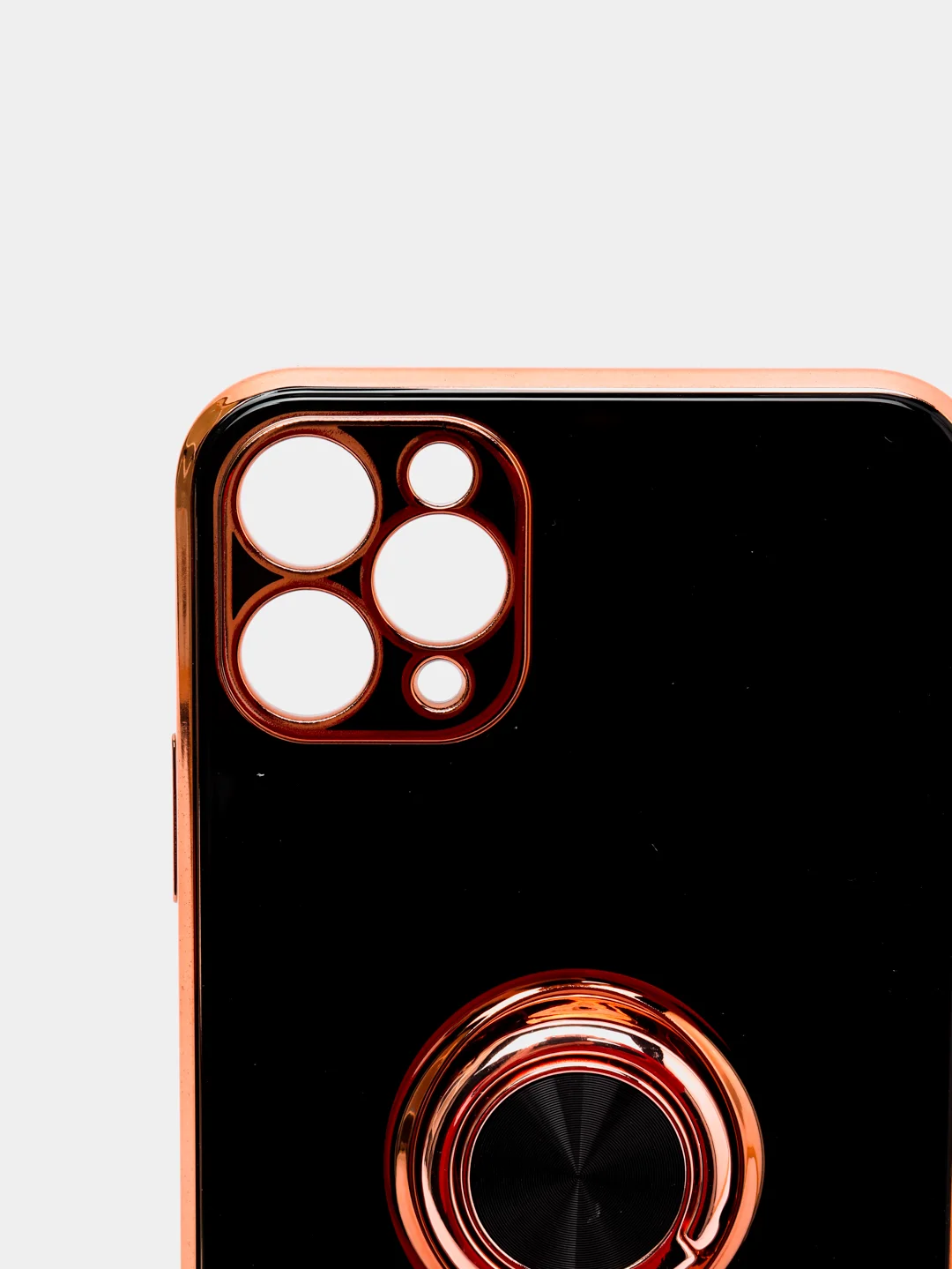 Черный чехол для Apple iPhone с кольцом для 6/6S/ 7/8 plus/11/11pro/ XR/XS/SE/ 12/12 Pro Max