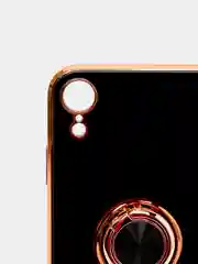 Черный чехол для Apple iPhone с кольцом для 6/6S/ 7/8 plus/11/11pro/ XR/XS/SE/ 12/12 Pro Max