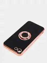Черный чехол для Apple iPhone с кольцом для 6/6S/ 7/8 plus/11/11pro/ XR/XS/SE/ 12/12 Pro Max