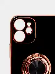 Черный чехол для Apple iPhone с кольцом для 6/6S/ 7/8 plus/11/11pro/ XR/XS/SE/ 12/12 Pro Max
