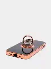 Черный чехол для Apple iPhone с кольцом для 6/6S/ 7/8 plus/11/11pro/ XR/XS/SE/ 12/12 Pro Max
